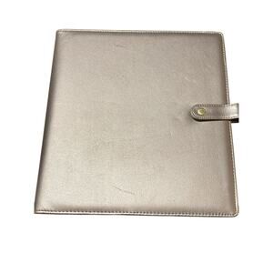 Happy Planner Gold Faux Leather Hot Pink Inside 11”x12” For 8x11 Planner